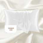 Taie d'oreiller 100% soie de Mûrier