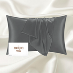 Taie d'oreiller 100% soie de Mûrier